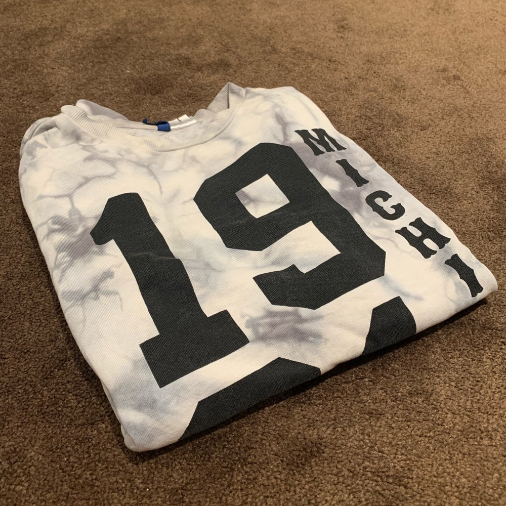 Men’s H&M Michigan Tie Dye Sweater